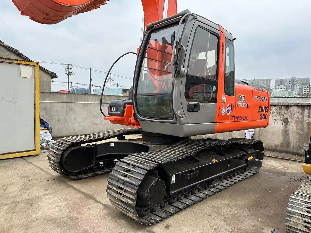 Hitachi ZX200 - حفار زحاف: صورة 4 Hitachi ZX200 - حفار زحاف: صورة 4