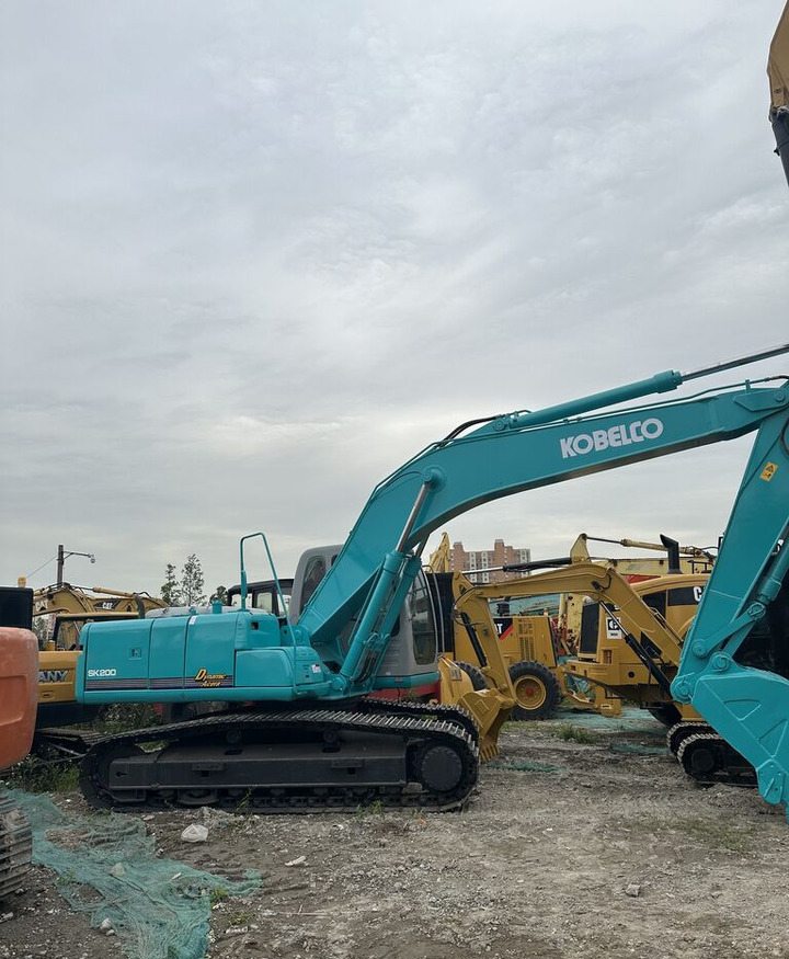 Kobelco SK200 - حفار زحاف: صورة 5 Kobelco SK200 - حفار زحاف: صورة 5