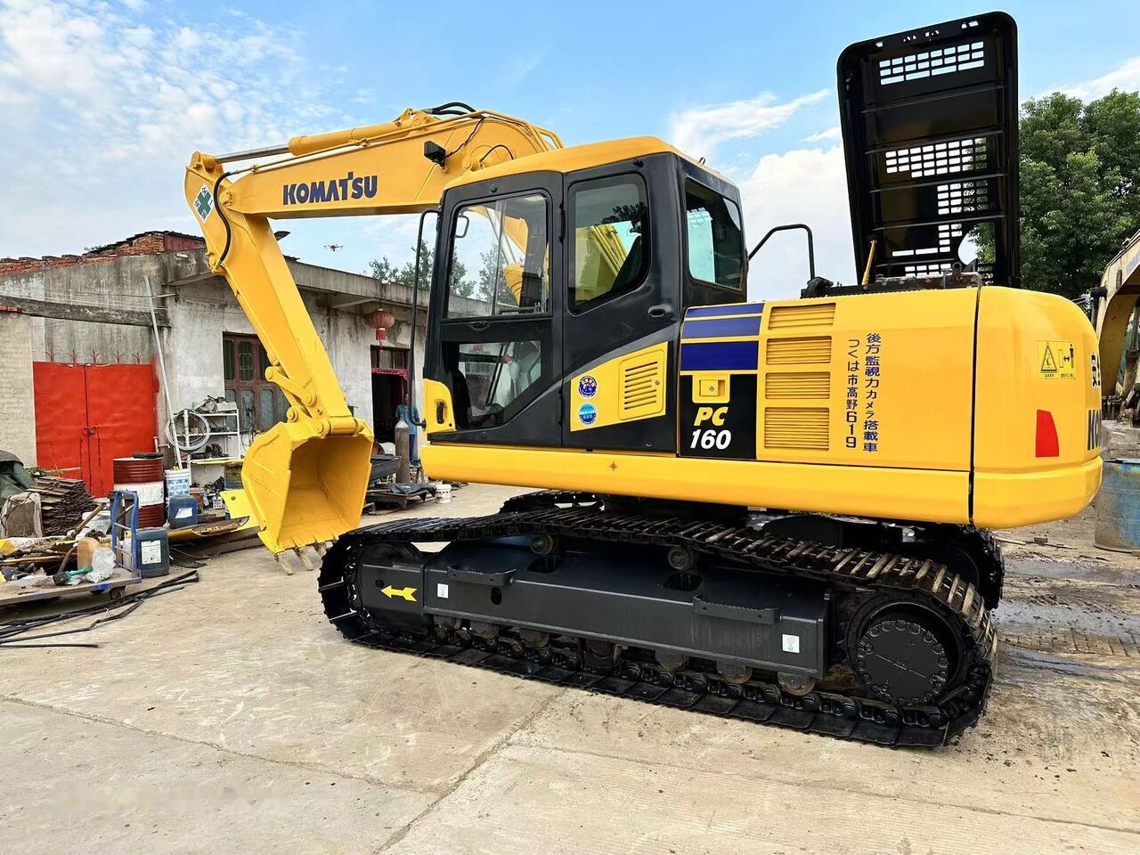 Komatsu PC160 - حفار زحاف: صورة 3 Komatsu PC160 - حفار زحاف: صورة 3