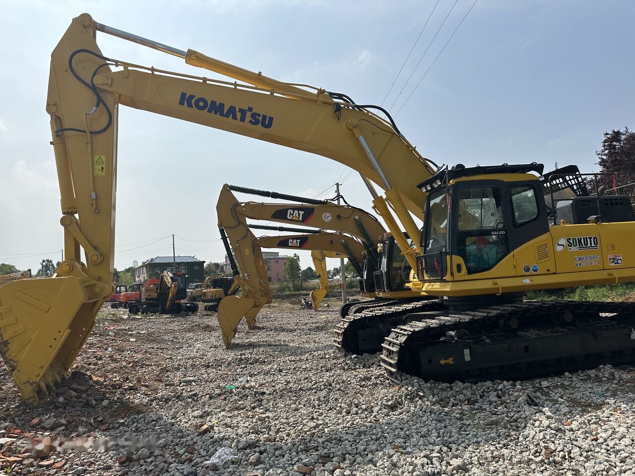 Komatsu PC450 - حفار زحاف: صورة 1 Komatsu PC450 - حفار زحاف: صورة 1