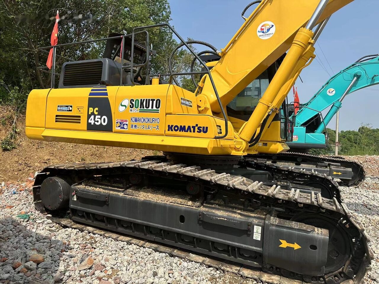 Komatsu PC450 - حفار زحاف: صورة 4 Komatsu PC450 - حفار زحاف: صورة 4