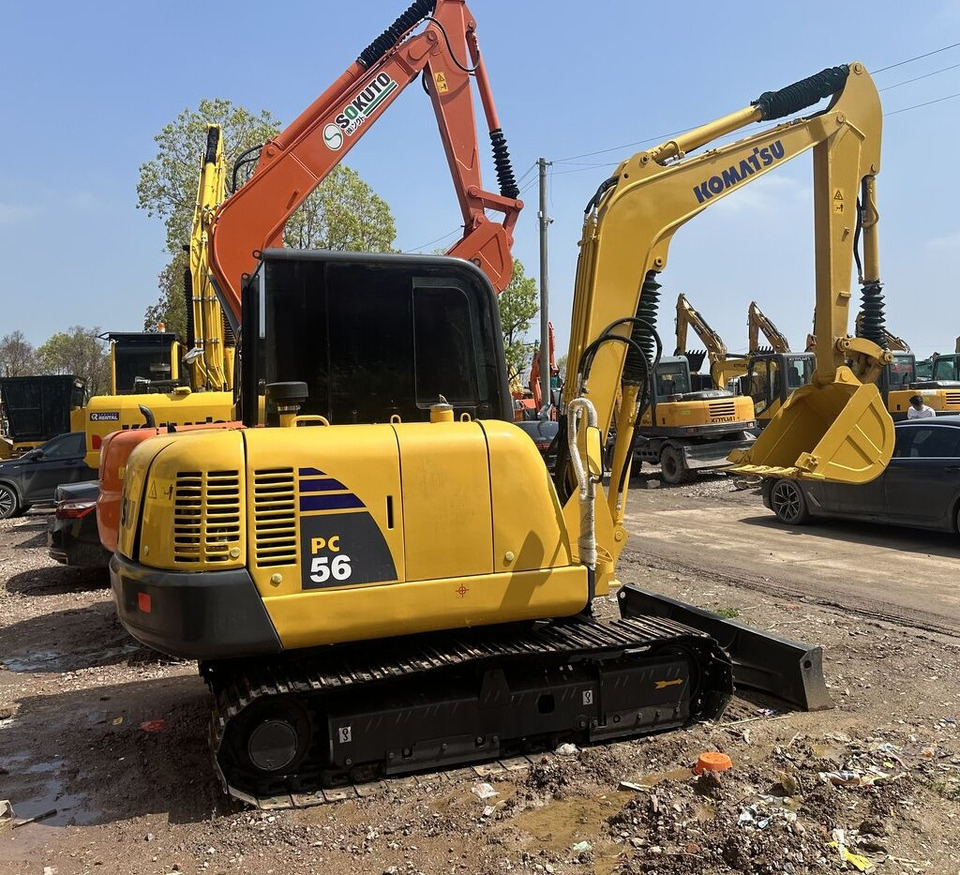 Komatsu PC56 - حفارة مُصَّغرة: صورة 1 Komatsu PC56 - حفارة مُصَّغرة: صورة 1