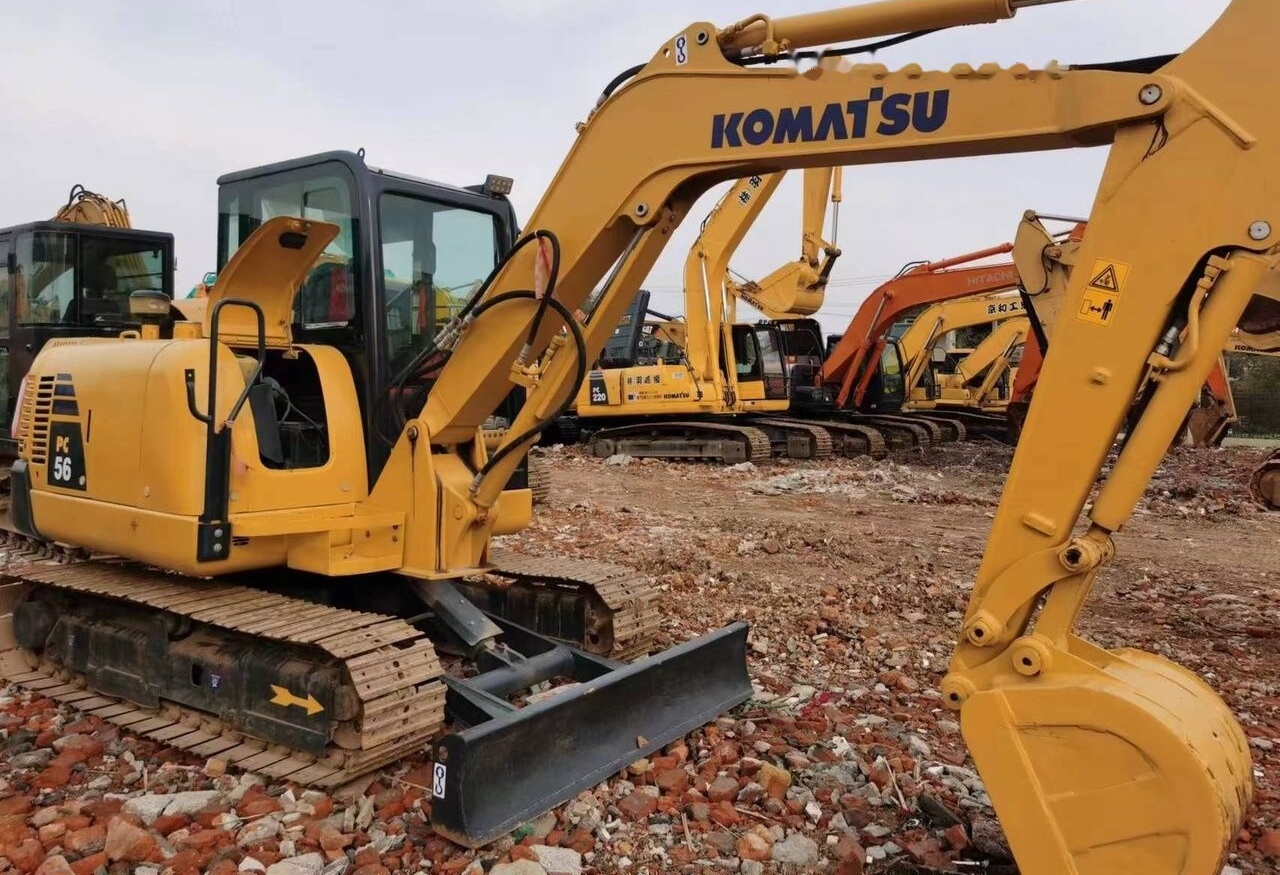 Komatsu PC56 - حفارة مُصَّغرة: صورة 3 Komatsu PC56 - حفارة مُصَّغرة: صورة 3