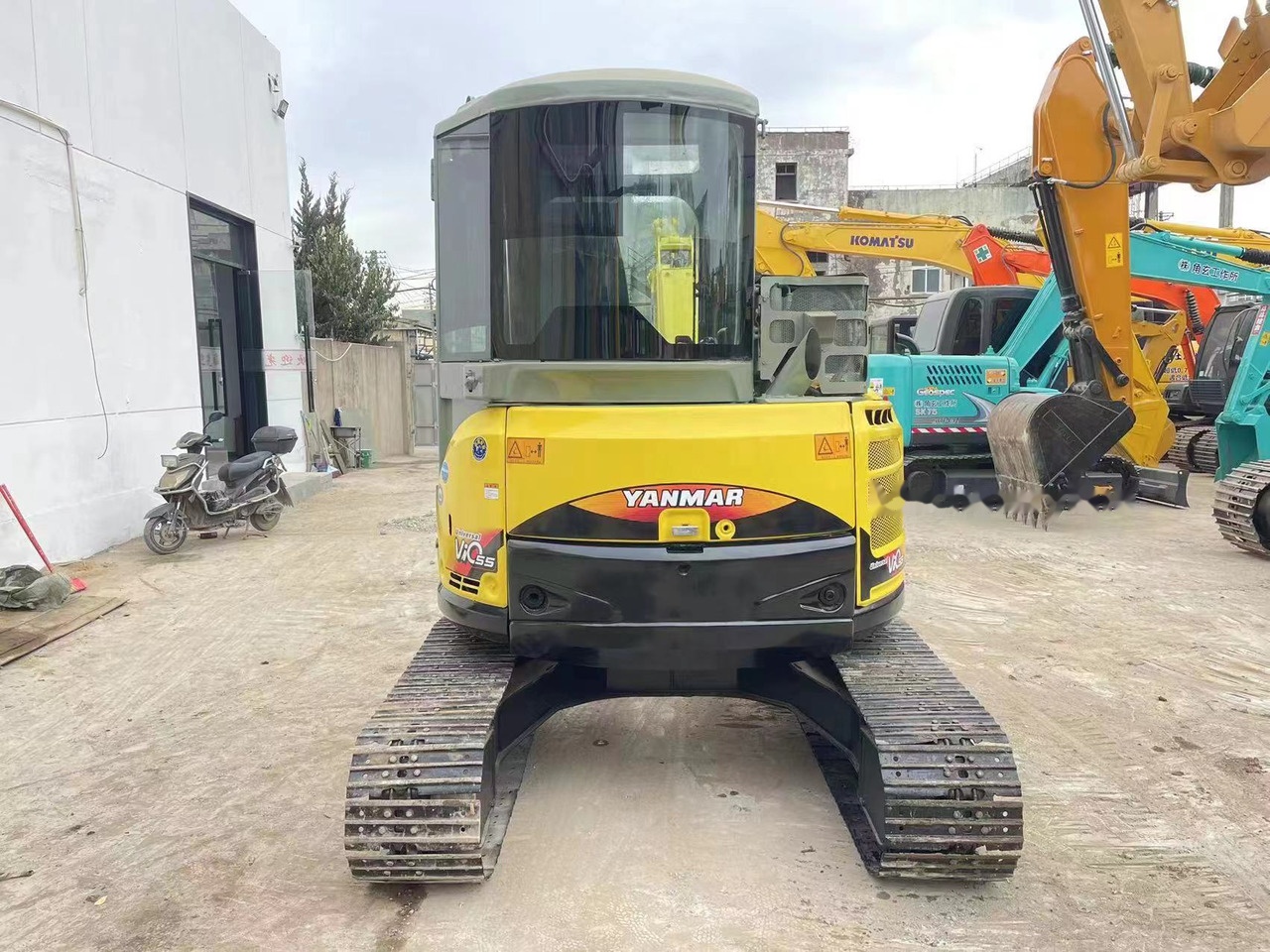 YANMAR VIO55 - حفارة مُصَّغرة: صورة 3 YANMAR VIO55 - حفارة مُصَّغرة: صورة 3