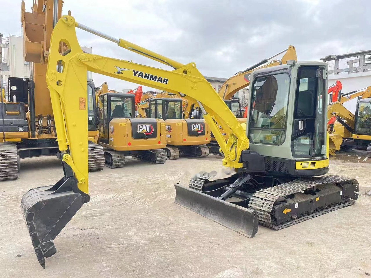 YANMAR VIO55 - حفارة مُصَّغرة: صورة 1 YANMAR VIO55 - حفارة مُصَّغرة: صورة 1