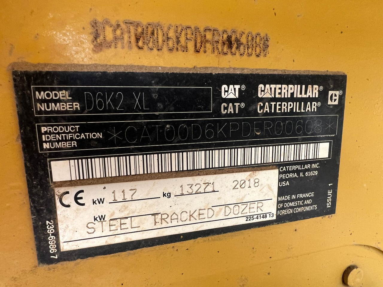 CAT D 6K XL mit Aufreisser u. Trimble - جرافة: صورة 5 CAT D 6K XL mit Aufreisser u. Trimble - جرافة: صورة 5
