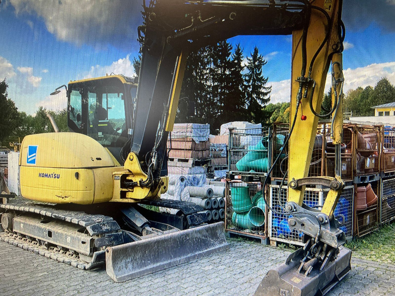 Komatsu PC 80 - 3MR - حفار زحاف: صورة 1 Komatsu PC 80 - 3MR - حفار زحاف: صورة 1