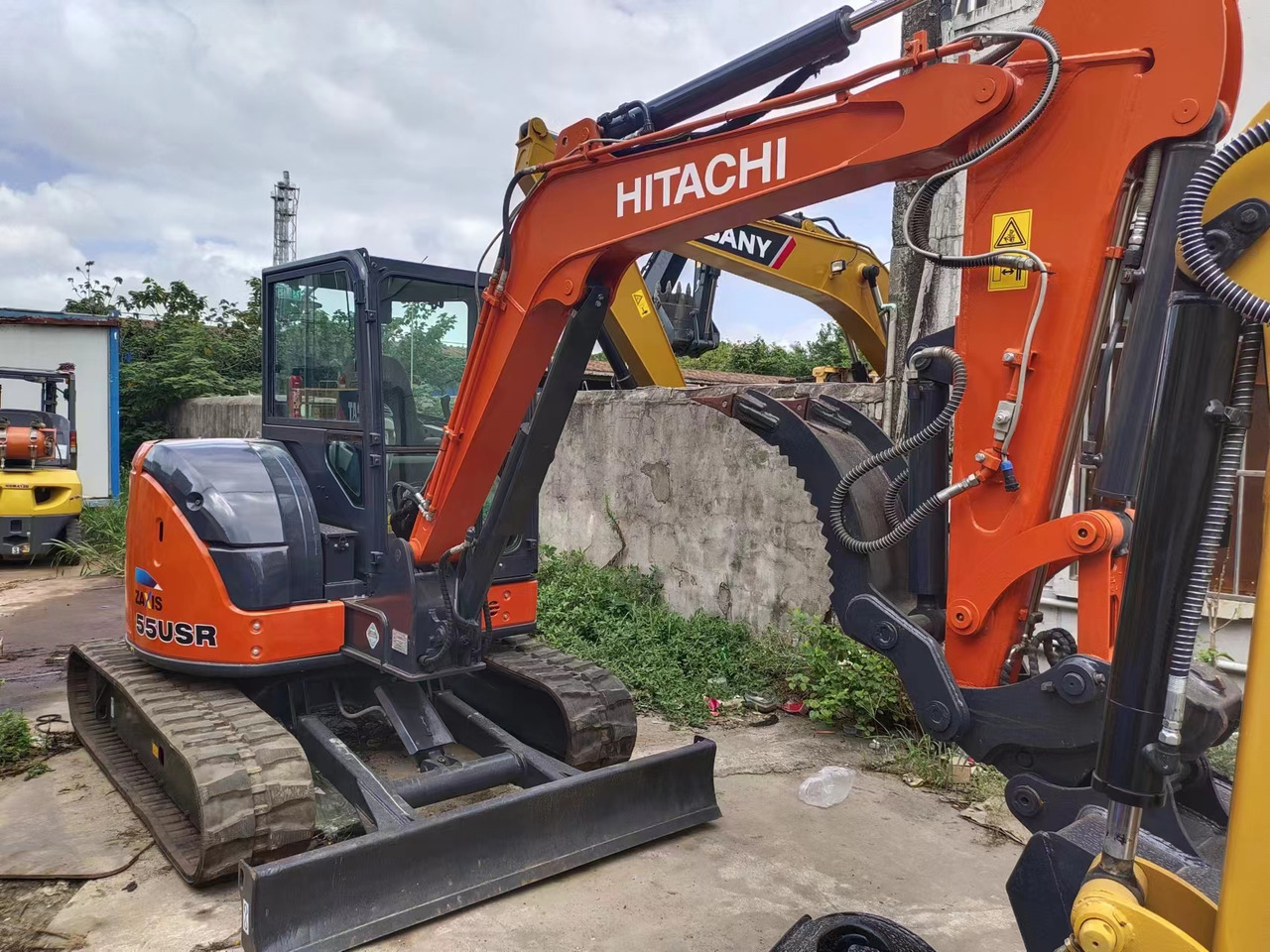 HITACHI ZX55 USR-5A - حفارة مُصَّغرة: صورة 4 HITACHI ZX55 USR-5A - حفارة مُصَّغرة: صورة 4