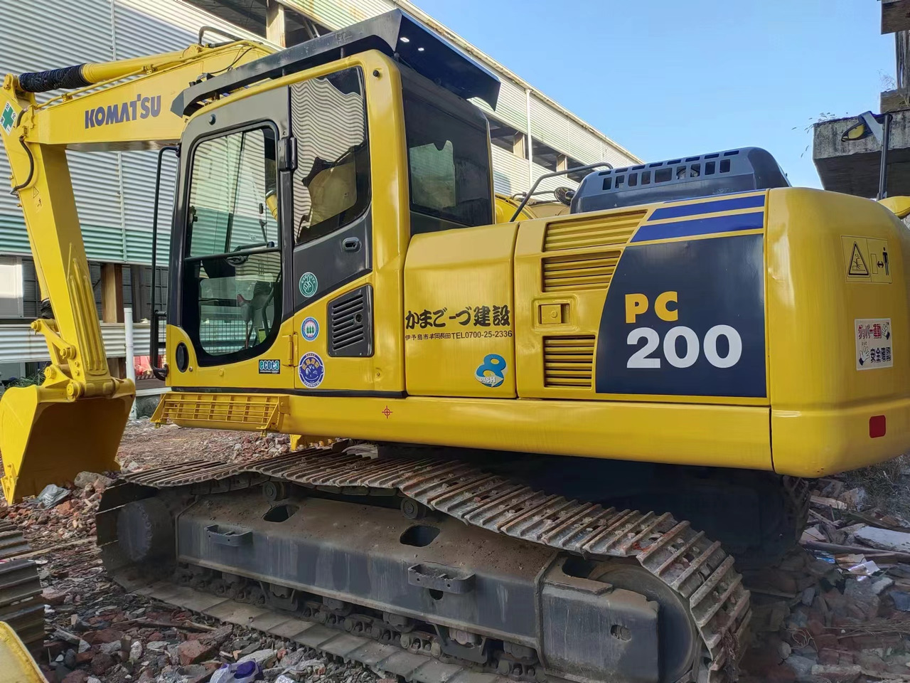 KOMATSU PC200-8 PC200-7 PC220-7 - حفار زحاف: صورة 5 KOMATSU PC200-8 PC200-7 PC220-7 - حفار زحاف: صورة 5