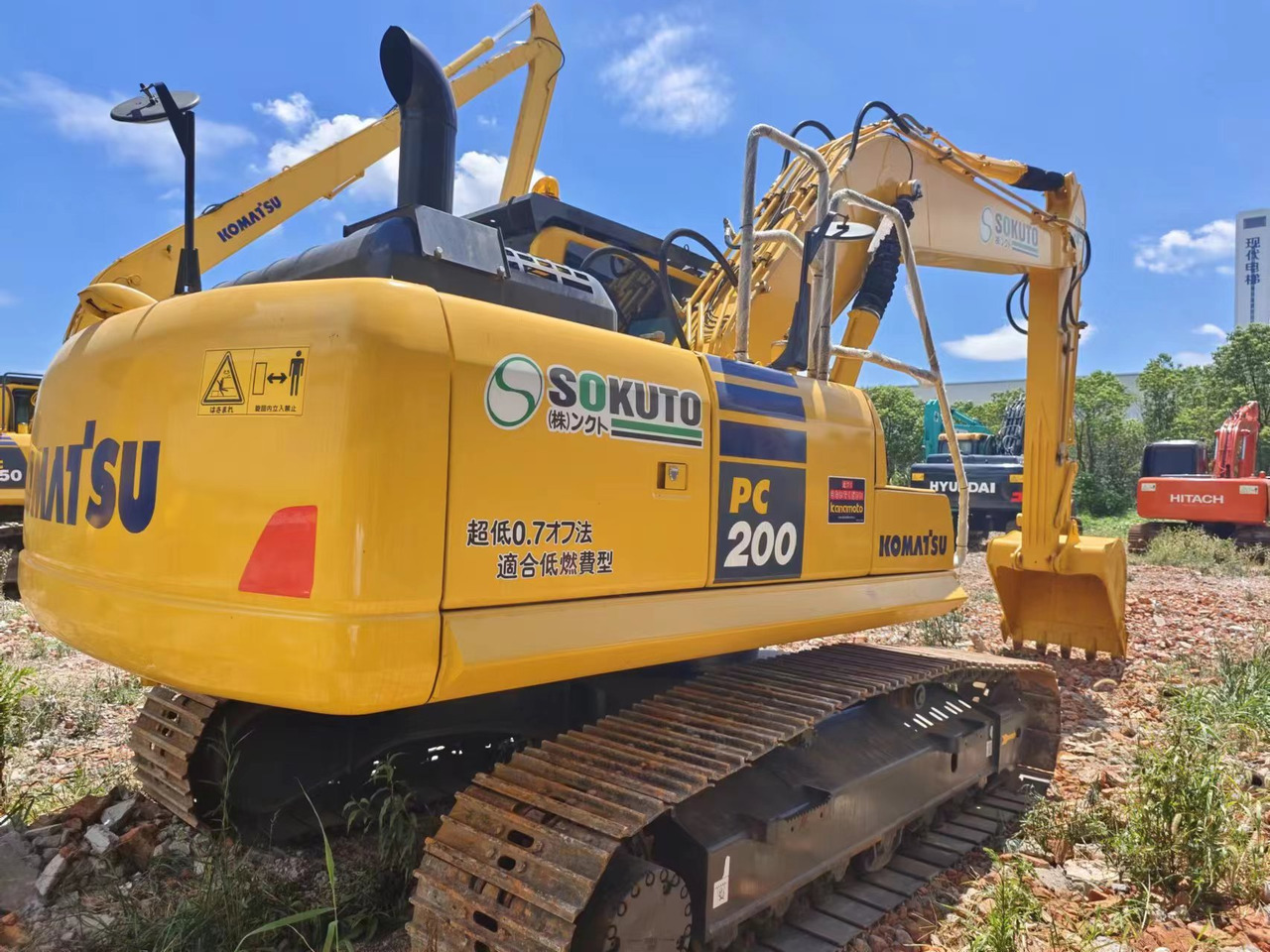 KOMATSU PC200-8N1 surplus Japan PC55 PC60-7 PC200-7 PC200-8 - حفار زحاف: صورة 3 KOMATSU PC200-8N1 surplus Japan PC55 PC60-7 PC200-7 PC200-8 - حفار زحاف: صورة 3