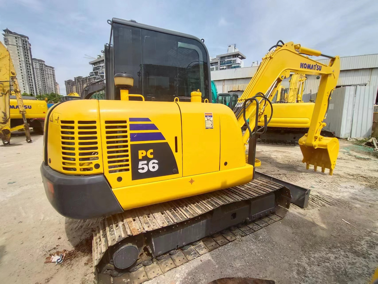 KOMATSU PC56-7 - حفارة مُصَّغرة: صورة 4 KOMATSU PC56-7 - حفارة مُصَّغرة: صورة 4