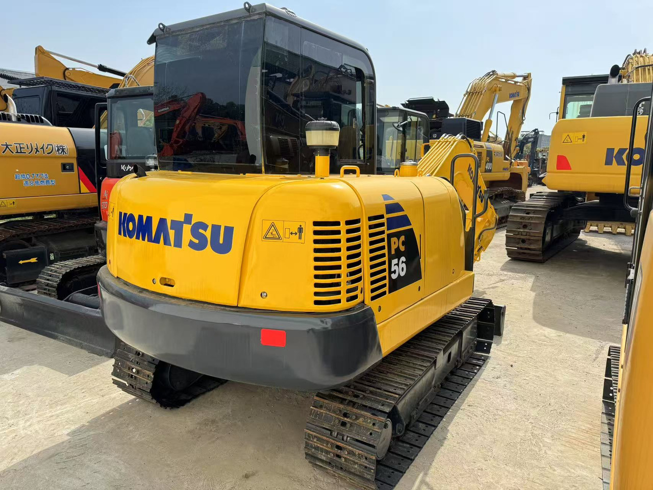 KOMATSU PC56-7 - حفارة مُصَّغرة: صورة 1 KOMATSU PC56-7 - حفارة مُصَّغرة: صورة 1