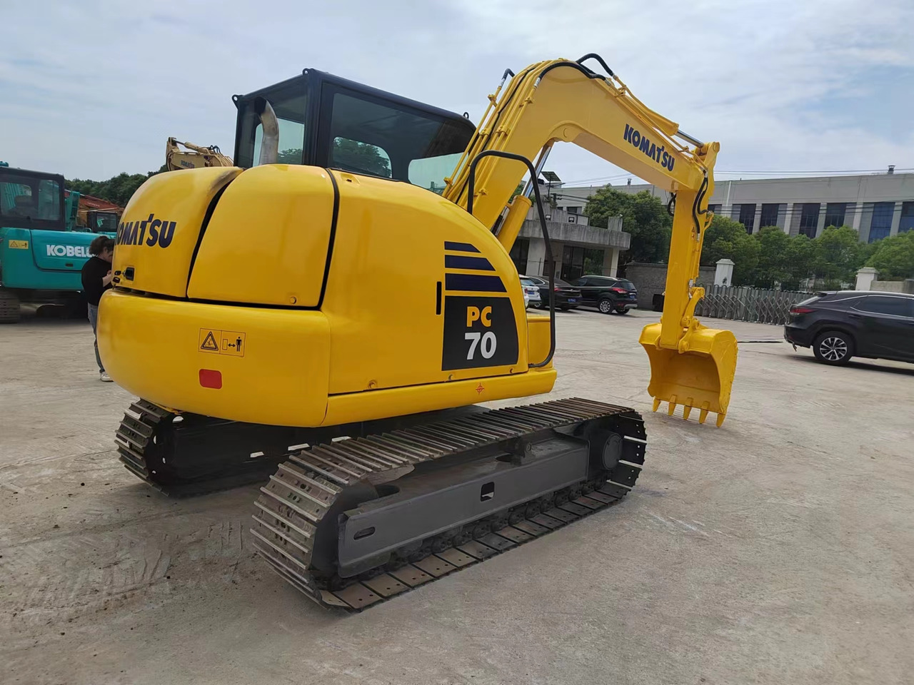 KOMATSU PC70-8 - حفار زحاف: صورة 4 KOMATSU PC70-8 - حفار زحاف: صورة 4