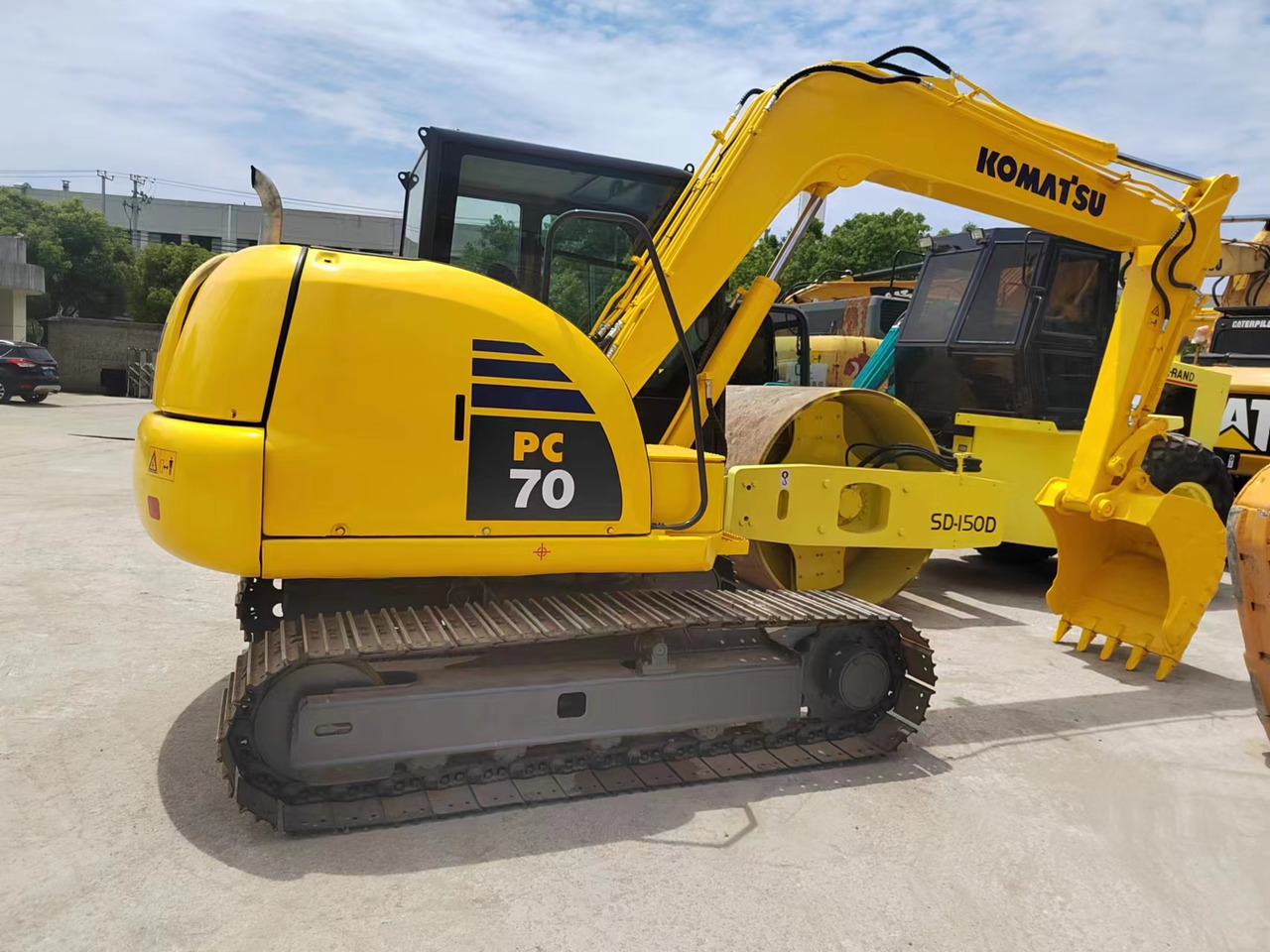 KOMATSU PC70-8 - حفار زحاف: صورة 2 KOMATSU PC70-8 - حفار زحاف: صورة 2