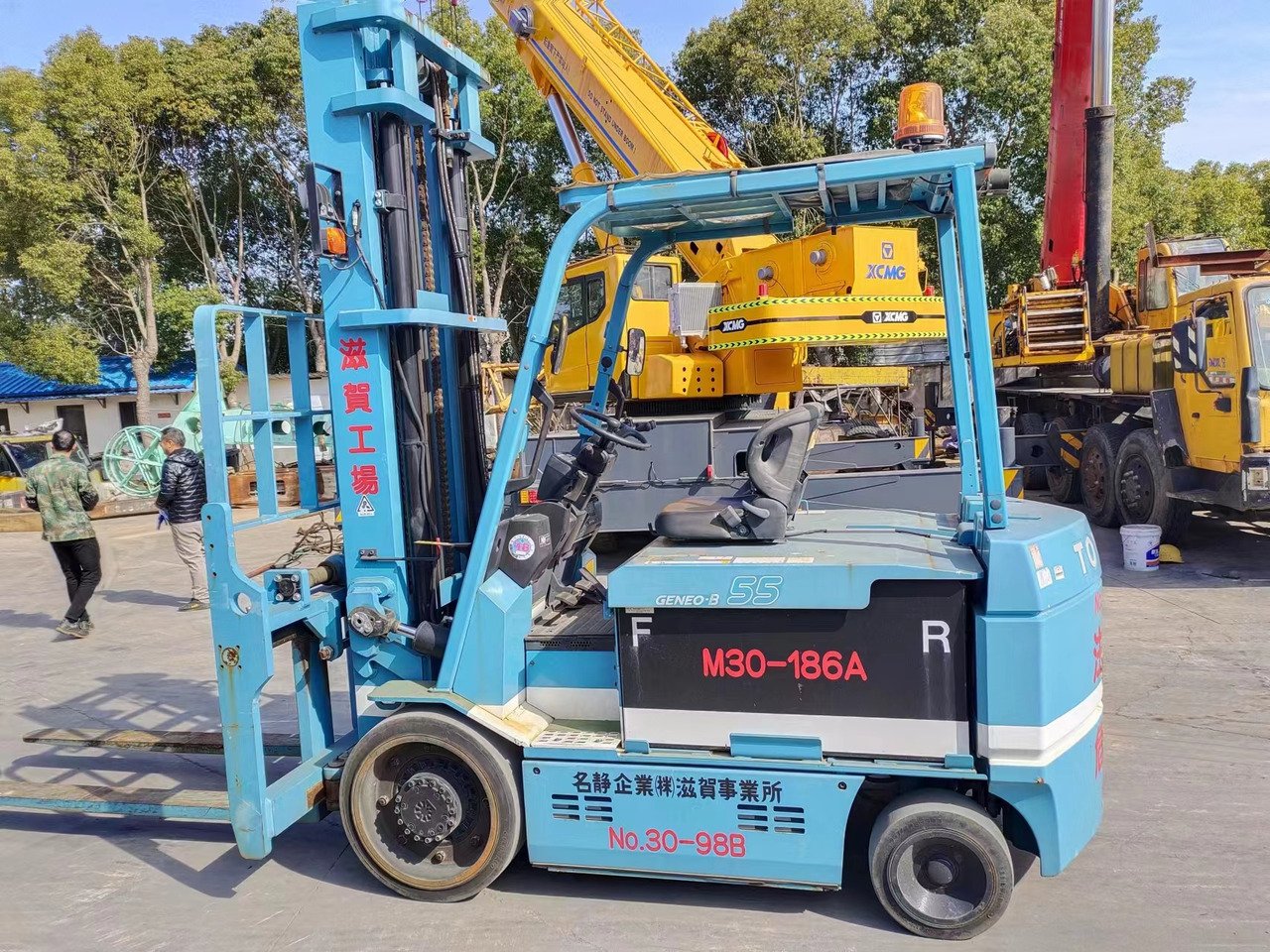 TOYOTA 7FBCU55 electric forklift from Japan original - رافعة شوكية كهربائية: صورة 1 TOYOTA 7FBCU55 electric forklift from Japan original - رافعة شوكية كهربائية: صورة 1