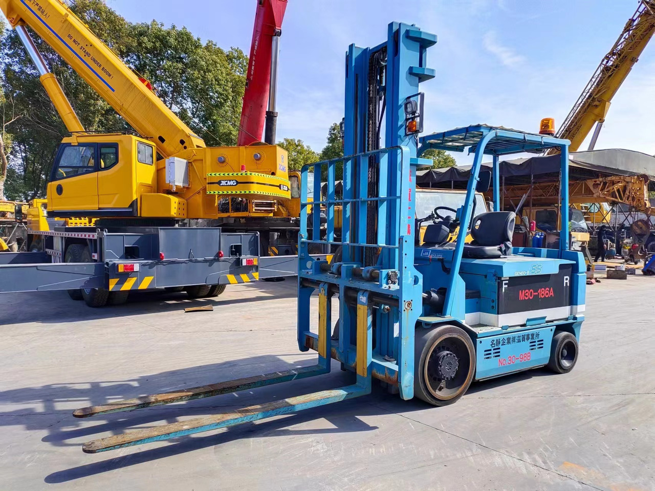 TOYOTA 7FBCU55 electric forklift from Japan original - رافعة شوكية كهربائية: صورة 5 TOYOTA 7FBCU55 electric forklift from Japan original - رافعة شوكية كهربائية: صورة 5