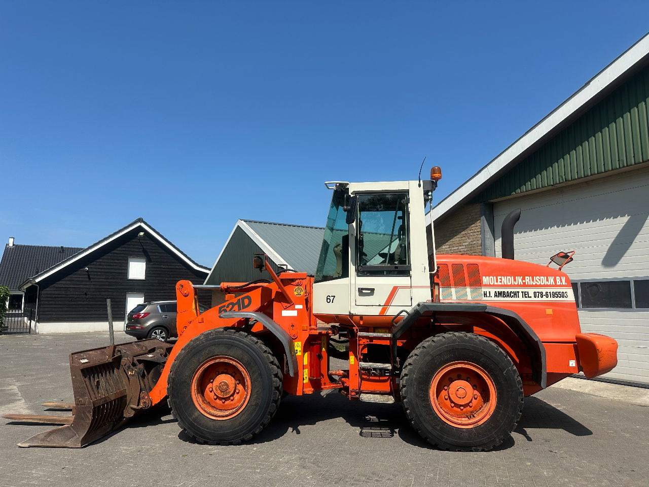 Case 521D - اللودر بعجل: صورة 1 Case 521D - اللودر بعجل: صورة 1