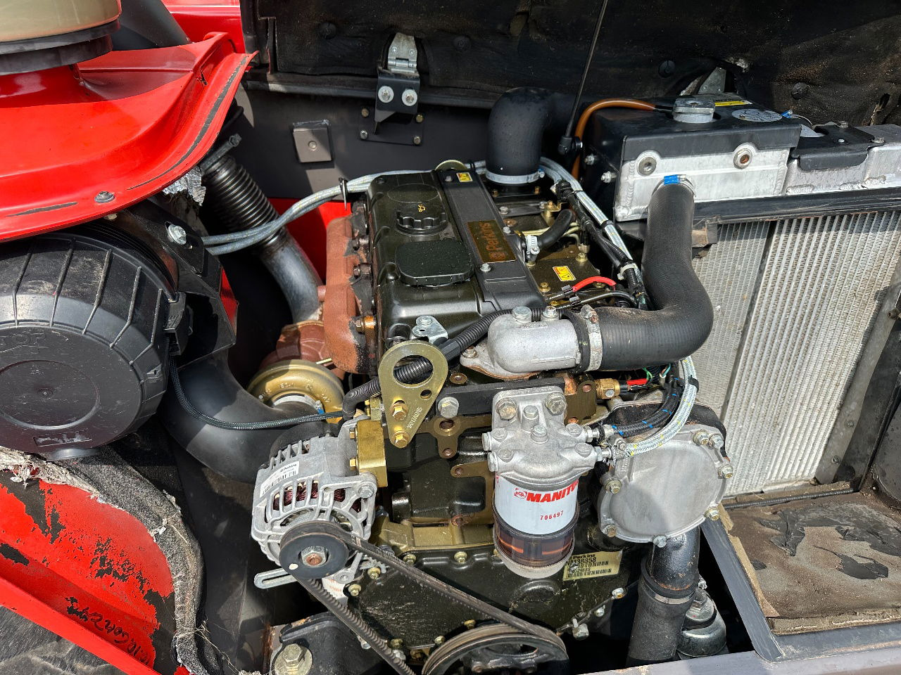 رافعة تلسكوبية Manitou MLT634 LSU: صورة 23