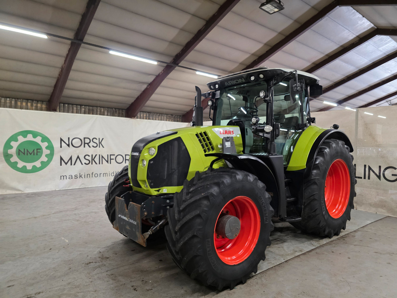 CLAAS Arion 660 C-Matic - جرار: صورة 1 CLAAS Arion 660 C-Matic - جرار: صورة 1