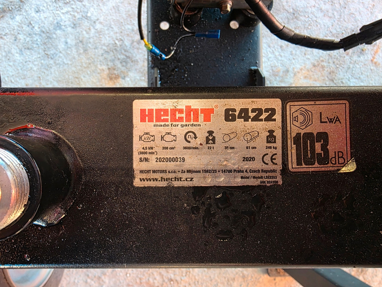 Vedkløyver med hengerfeste til bil - آلة تقطيع الخشب: صورة 5 Vedkløyver med hengerfeste til bil - آلة تقطيع الخشب: صورة 5