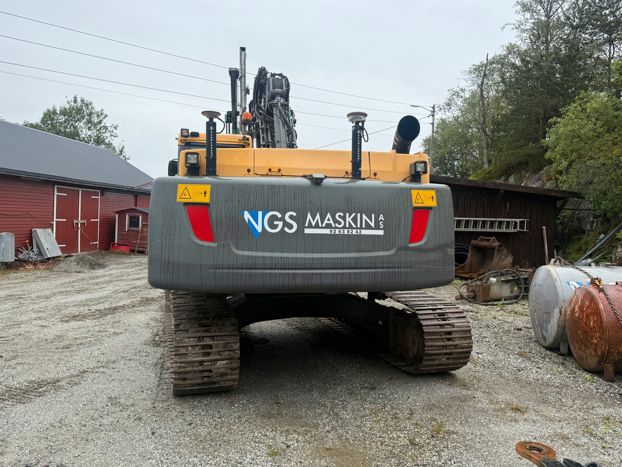 Volvo EC250DL med Montabert tårn - حفار زحاف: صورة 5 Volvo EC250DL med Montabert tårn - حفار زحاف: صورة 5