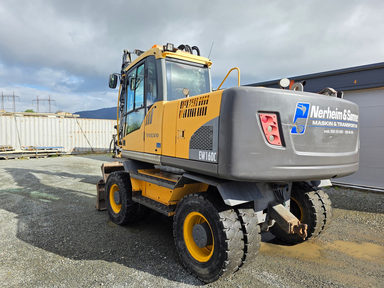 Volvo EW160C - حفارة دولاب: صورة 3 Volvo EW160C - حفارة دولاب: صورة 3