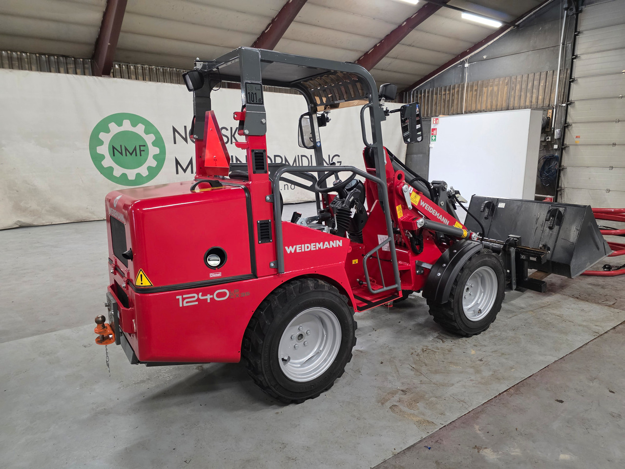 Weidemann 1240CX LP - اللودر بعجل: صورة 5 Weidemann 1240CX LP - اللودر بعجل: صورة 5