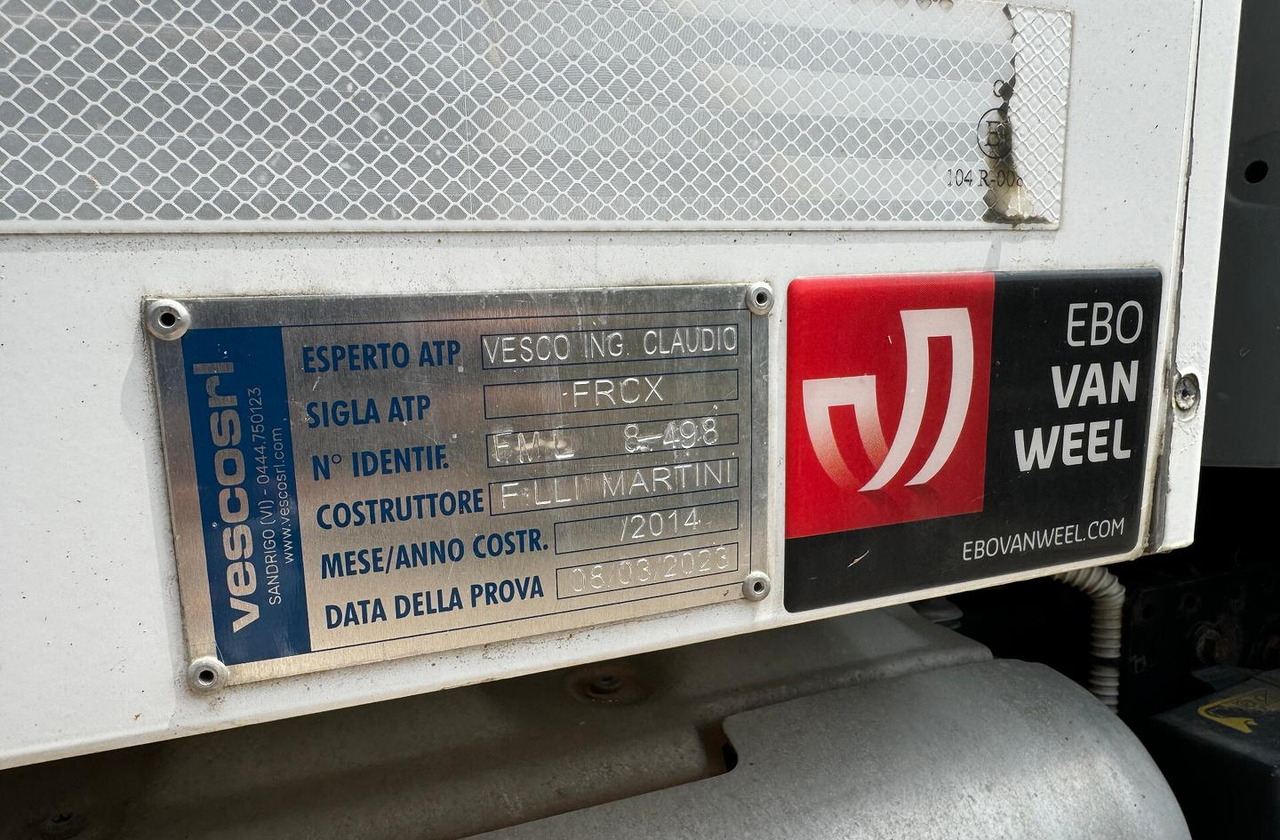 شاحنة الفريزر Motrice frigo DAF XF 105.460 con Sponda: صورة 18