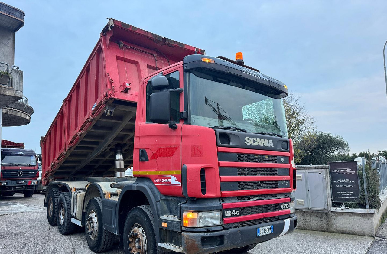 Scania R124/470 Ribaltabile 8X4 - شاحنة قلاب: صورة 1 Scania R124/470 Ribaltabile 8X4 - شاحنة قلاب: صورة 1