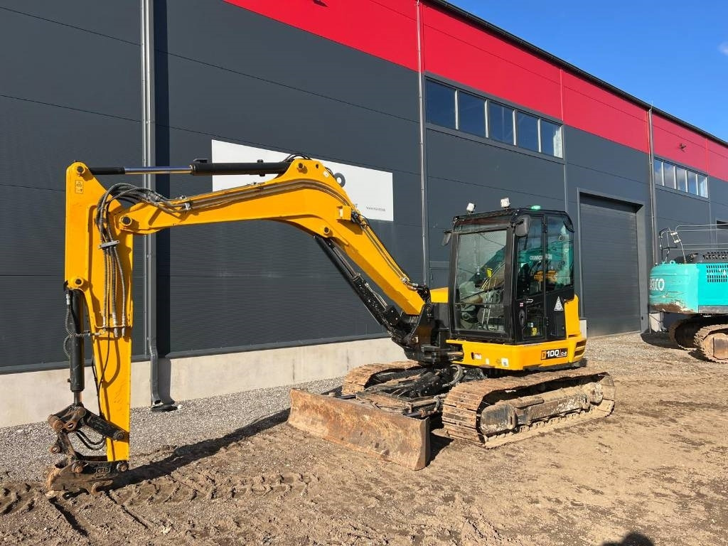 JCB 100C-2 - حفارة مُصَّغرة: صورة 1 JCB 100C-2 - حفارة مُصَّغرة: صورة 1