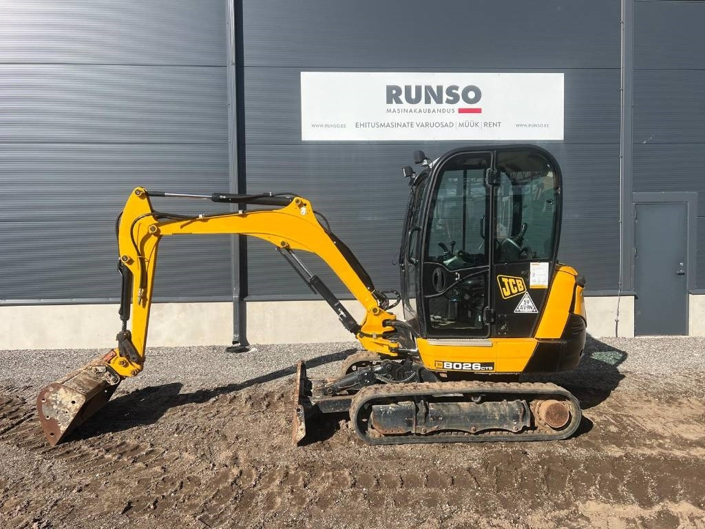 JCB 8026 CTS - حفارة مُصَّغرة: صورة 2 JCB 8026 CTS - حفارة مُصَّغرة: صورة 2