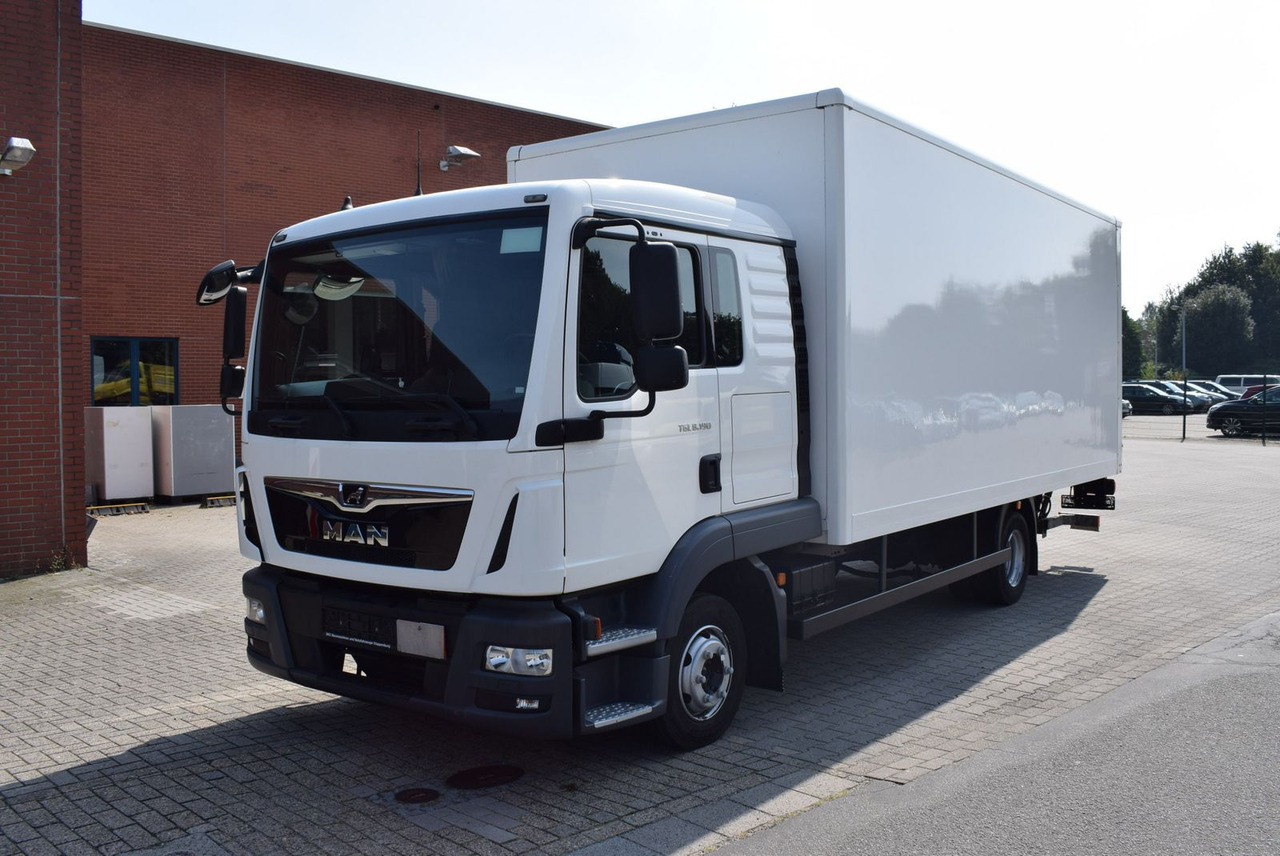 MAN TGL 8.190 Koffer 6,10m LBW Klima Tempomat AHK - شاحنة مغلقة الصندوق: صورة 1 MAN TGL 8.190 Koffer 6,10m LBW Klima Tempomat AHK - شاحنة مغلقة الصندوق: صورة 1