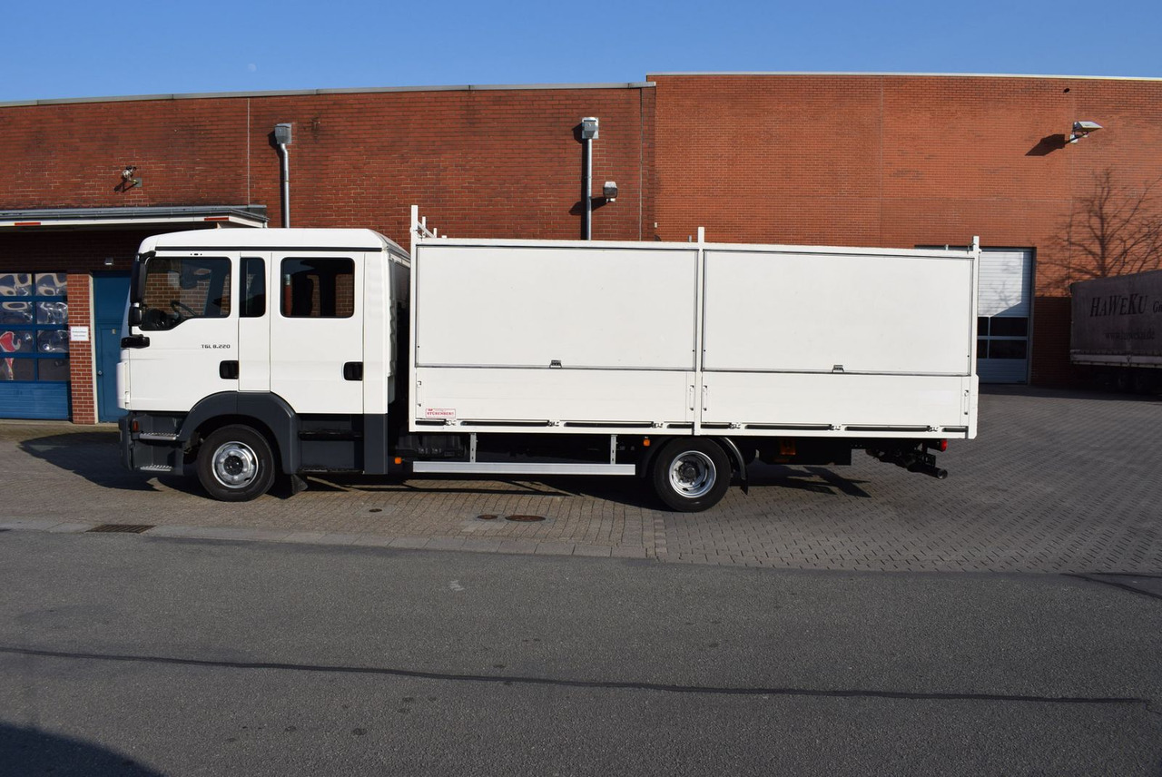 MAN TGL 8.220 DOKA 6-Sitzer 2X AHK Klima - شاحنة مفتوحة, الشاحنات الصغيرة كابينة مزدوجة: صورة 4 MAN TGL 8.220 DOKA 6-Sitzer 2X AHK Klima - شاحنة مفتوحة, الشاحنات الصغيرة كابينة مزدوجة: صورة 4