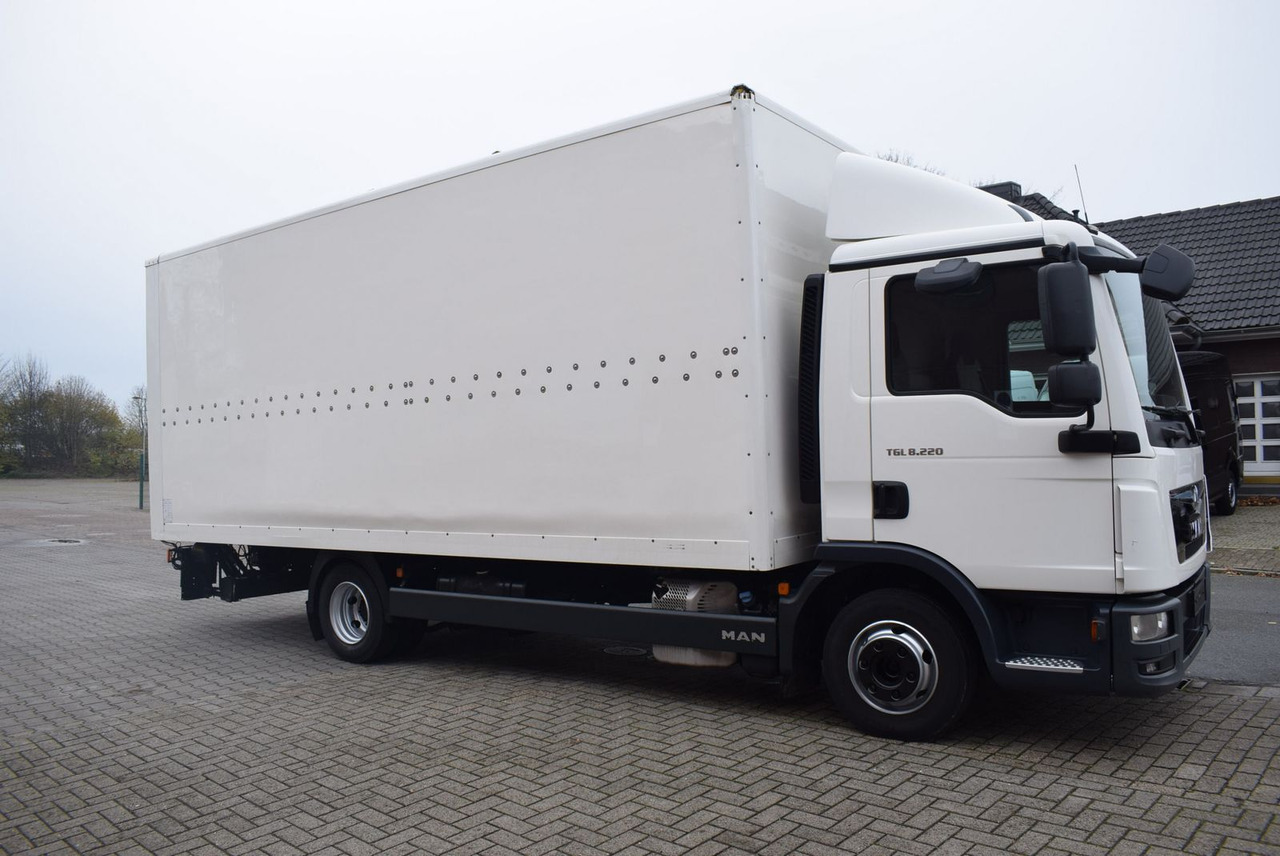 شاحنة مغلقة الصندوق MAN TGL 8.220 Koffer LBW Klima EURO6 Luftfederung: صورة 10