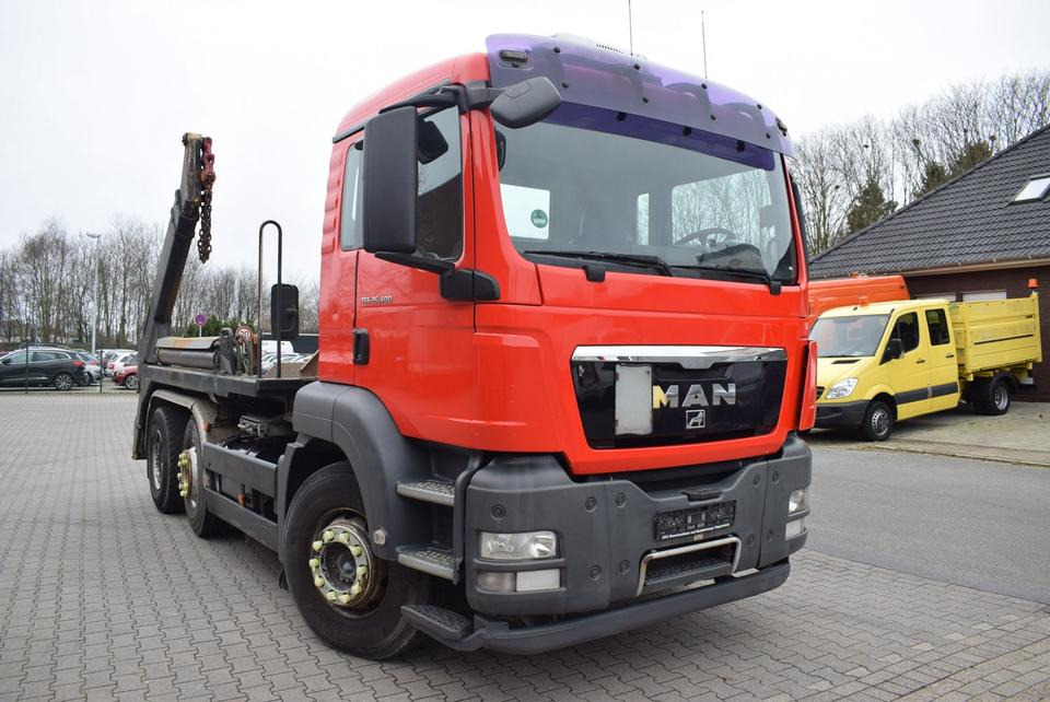 شاحنة نقل المخلفات MAN TGS 26.400 6x2 Meiller Vorlaufachse Dachklima: صورة 10