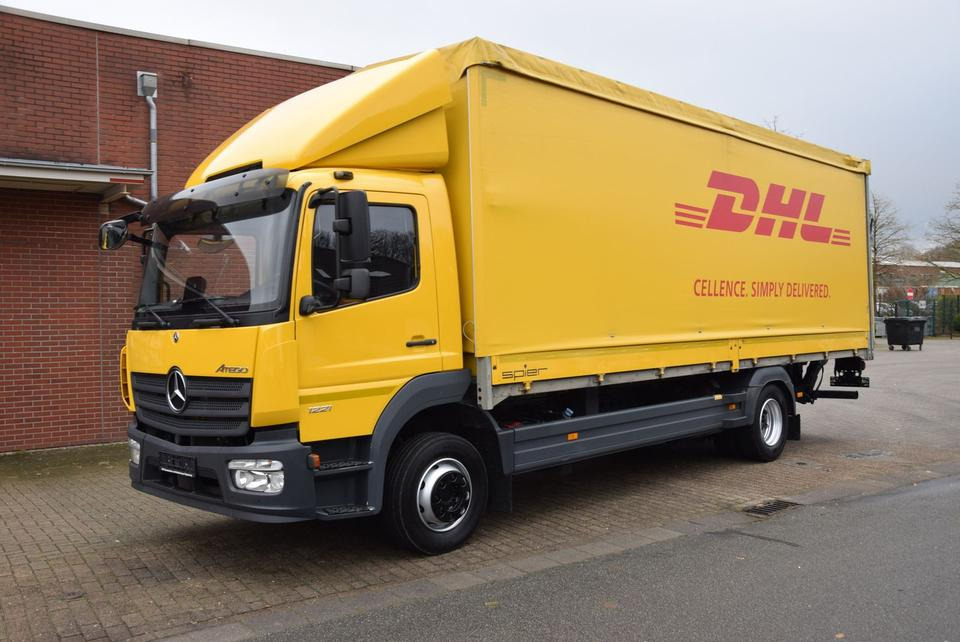 Mercedes-Benz Atego II 1221 Schiebeplane Klima Standheizung - شاحنة ستارة: صورة 1 Mercedes-Benz Atego II 1221 Schiebeplane Klima Standheizung - شاحنة ستارة: صورة 1