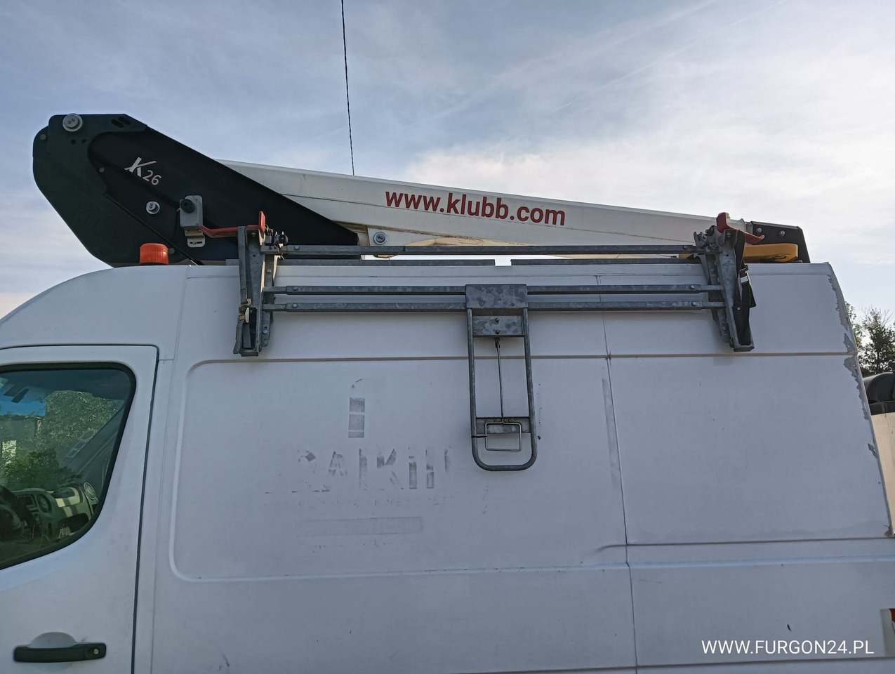 OPEL MOVANO L2H2 PODNOŚNIK KOSZOWY KLUBB K26 NR 804 - منصة تلسكوبية محمولة على شاحنة: صورة 3 OPEL MOVANO L2H2 PODNOŚNIK KOSZOWY KLUBB K26 NR 804 - منصة تلسكوبية محمولة على شاحنة: صورة 3