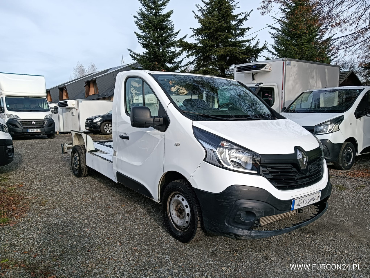 RENAULT TRAFIC PLATFORMA DO ZABUDOWY NR 869 - شاحنة التوصيل: صورة 3 RENAULT TRAFIC PLATFORMA DO ZABUDOWY NR 869 - شاحنة التوصيل: صورة 3