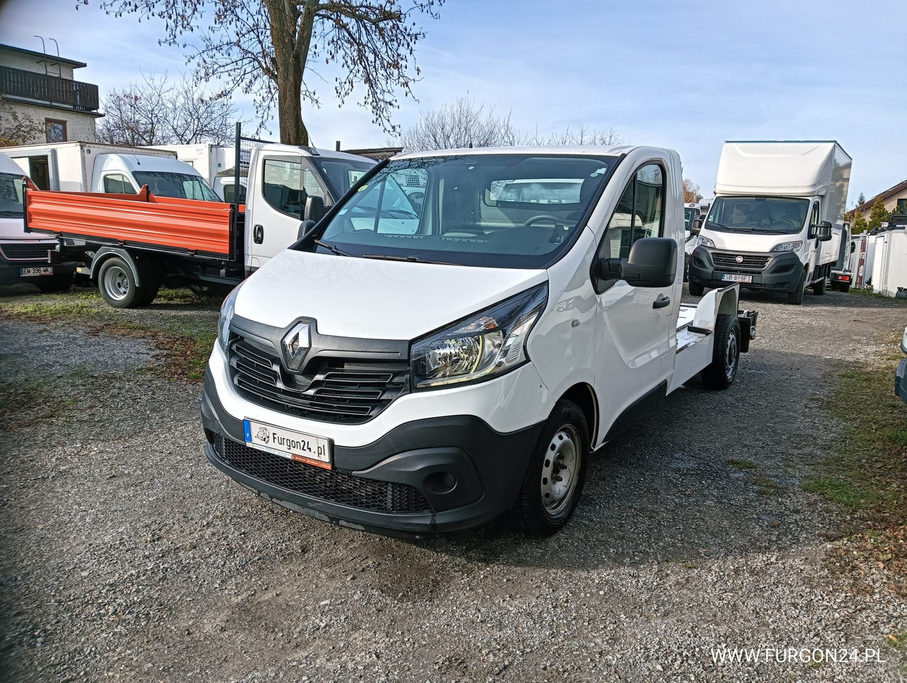 RENAULT TRAFIC PLATFORMA DO ZABUDOWY NR 876 - شاحنة التوصيل: صورة 1 RENAULT TRAFIC PLATFORMA DO ZABUDOWY NR 876 - شاحنة التوصيل: صورة 1