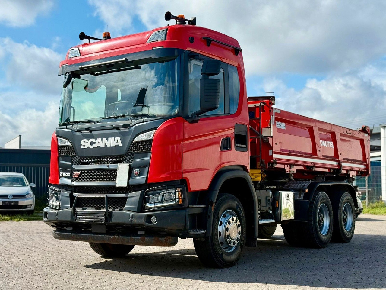 Scania G500 3S. Kipper mit Bordmatik Blatt-Blatt - شاحنة قلاب: صورة 1 Scania G500 3S. Kipper mit Bordmatik Blatt-Blatt - شاحنة قلاب: صورة 1
