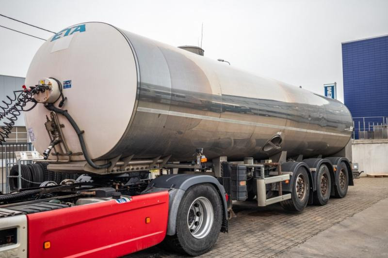 Eta CITERNE LAIT/MILCH/MILK 29000L - نصف مقطورة صهريج: صورة 1 Eta CITERNE LAIT/MILCH/MILK 29000L - نصف مقطورة صهريج: صورة 1