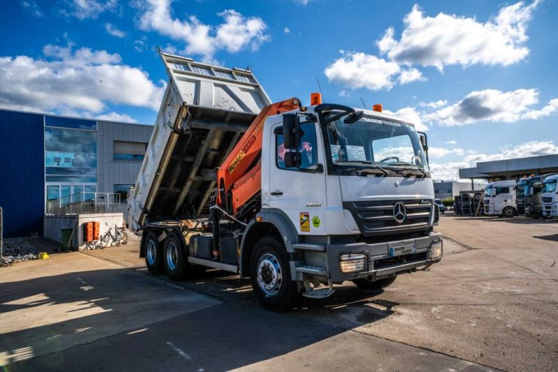 Mercedes AXOR 2633+BIBENNE+PALFINGER 18T/m /3XHydr. - شاحنة قلاب, شاحنة كرين: صورة 2 Mercedes AXOR 2633+BIBENNE+PALFINGER 18T/m /3XHydr. - شاحنة قلاب, شاحنة كرين: صورة 2