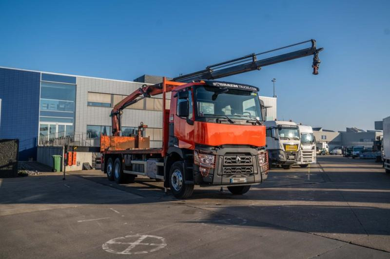 Renault C 380 DXI-6X2-PALFINGER 18002C/3 - شاحنات مسطحة, شاحنة كرين: صورة 2 Renault C 380 DXI-6X2-PALFINGER 18002C/3 - شاحنات مسطحة, شاحنة كرين: صورة 2