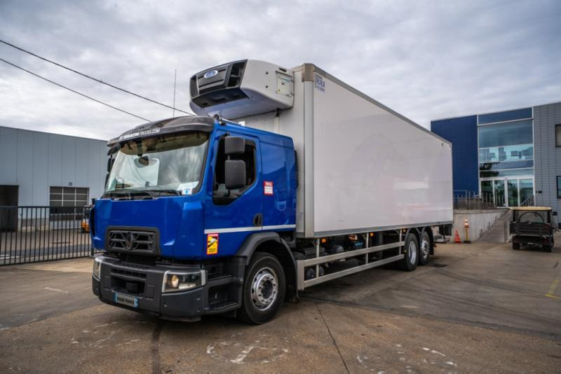 Renault D WIDE 380 DXI+CARRIER SUPRA 1150 Mt + DHOLLANDIA 2T - شاحنة الفريزر: صورة 1 Renault D WIDE 380 DXI+CARRIER SUPRA 1150 Mt + DHOLLANDIA 2T - شاحنة الفريزر: صورة 1