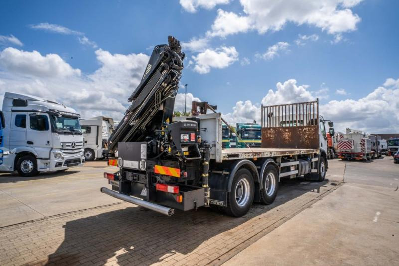 Renault LANDER 340 DXI-6X4+HIAB 14 T/m/3xhydr. - شاحنات مسطحة, شاحنة كرين: صورة 4 Renault LANDER 340 DXI-6X4+HIAB 14 T/m/3xhydr. - شاحنات مسطحة, شاحنة كرين: صورة 4
