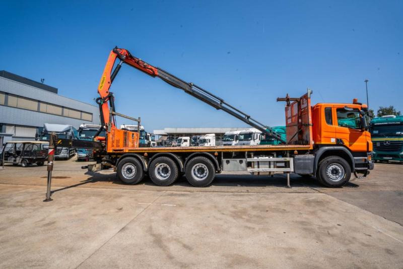 Scania P 410 + PALFINGER PK22002/5 EXT. - شاحنات مسطحة, شاحنة كرين: صورة 3 Scania P 410 + PALFINGER PK22002/5 EXT. - شاحنات مسطحة, شاحنة كرين: صورة 3