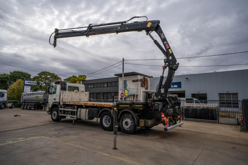 Volvo FM 410 DXI -6X2+HIAB 24 T/m/2x - شاحنات مسطحة, شاحنة كرين: صورة 5 Volvo FM 410 DXI -6X2+HIAB 24 T/m/2x - شاحنات مسطحة, شاحنة كرين: صورة 5