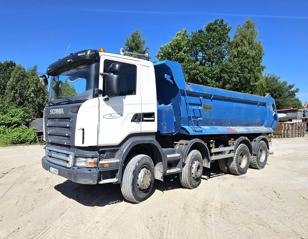 Scania R420 - شاحنة قلاب: صورة 1 Scania R420 - شاحنة قلاب: صورة 1