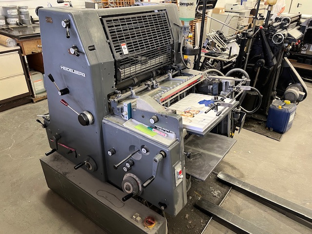 آلات الطباعة HEIDELBERG GTO 52: صورة 1
