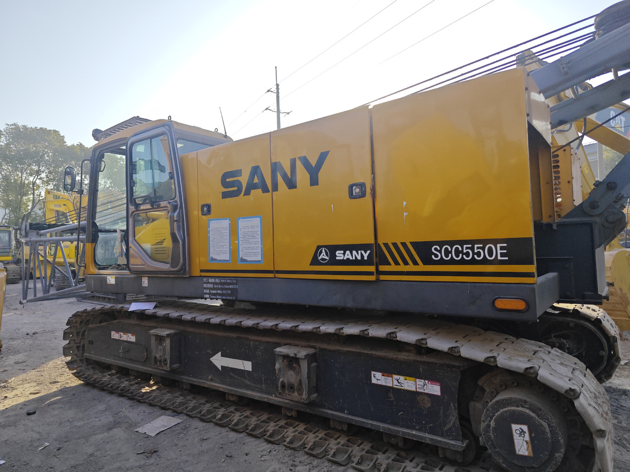 SANY SCC500E 50ton crawler crane - رافعة مجنزرة: صورة 1 SANY SCC500E 50ton crawler crane - رافعة مجنزرة: صورة 1